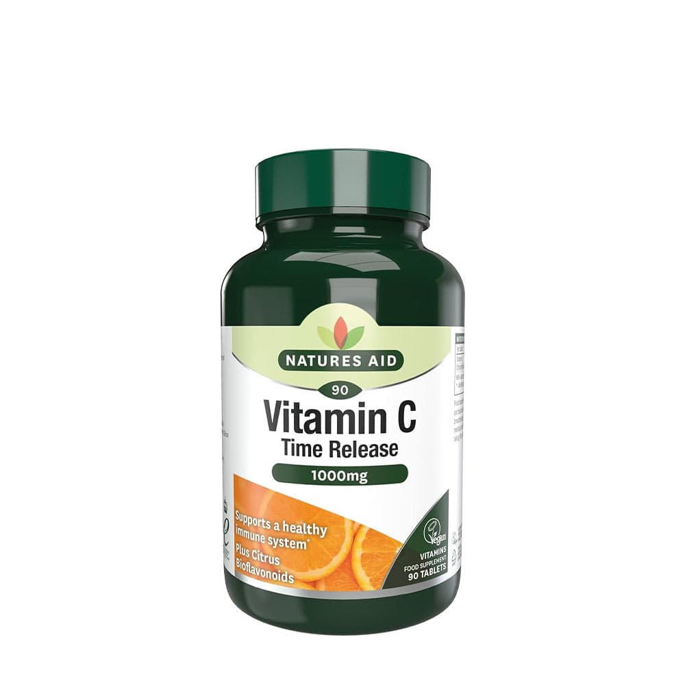 Natures Aid - Vitamina C 1000mg Rilascio Prolungato – Nature's Aid packaging