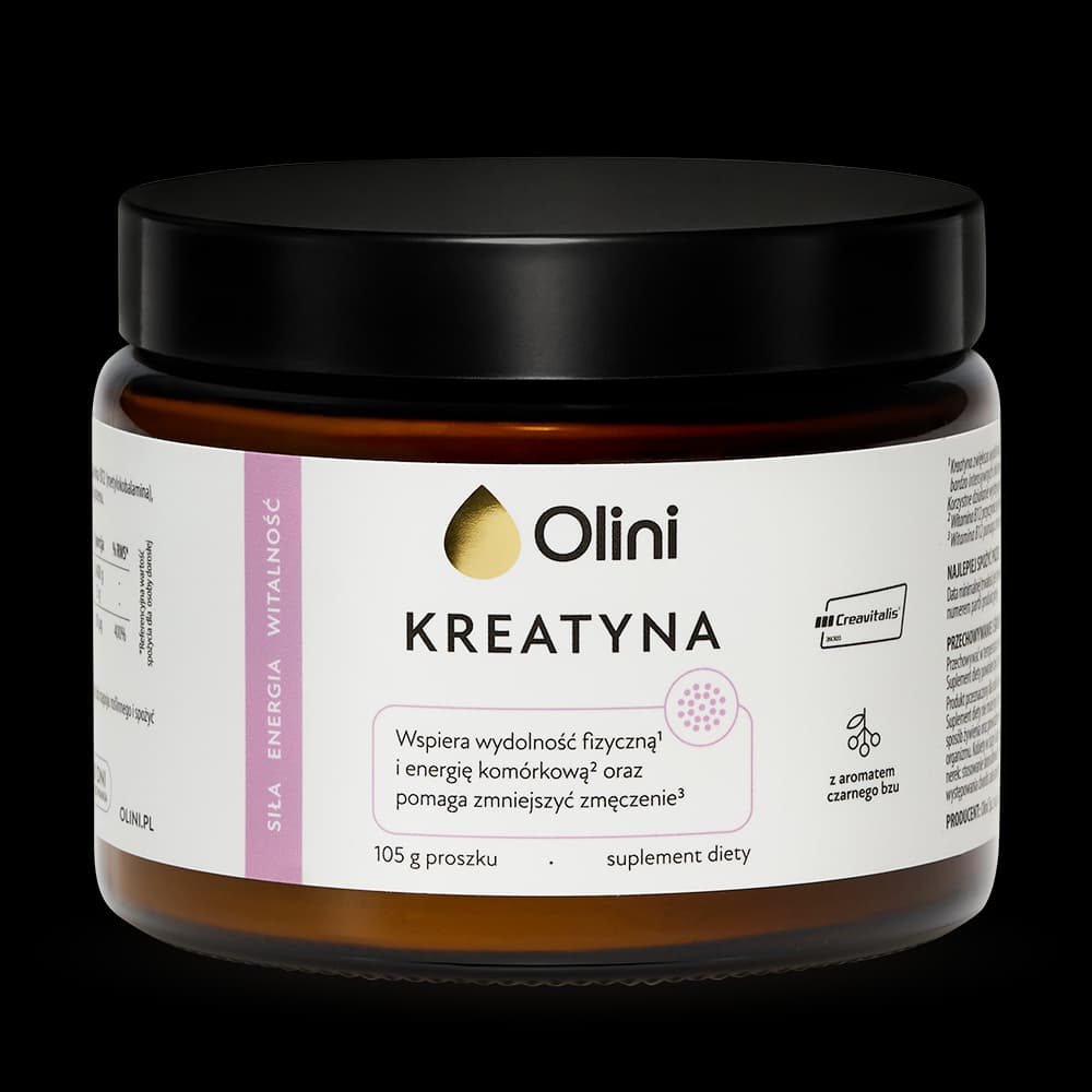 Olini Kreatyna monohydrat 105 g – olini packaging