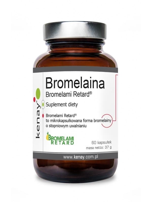 Kenay Bromelain 1000 mg - 60 capsule – Kenay packaging