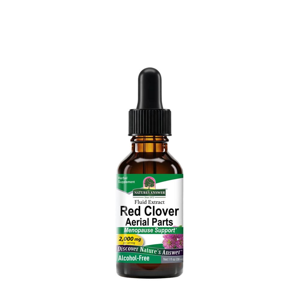 Nature's Answer Red Clover Aerial Parts Fluid Extract 30ml – Nature's Answer opakowanie