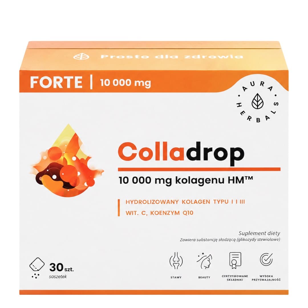 Aura Herbals - Colladrop® Collagen - 30 Poser – Aura Herbals packaging