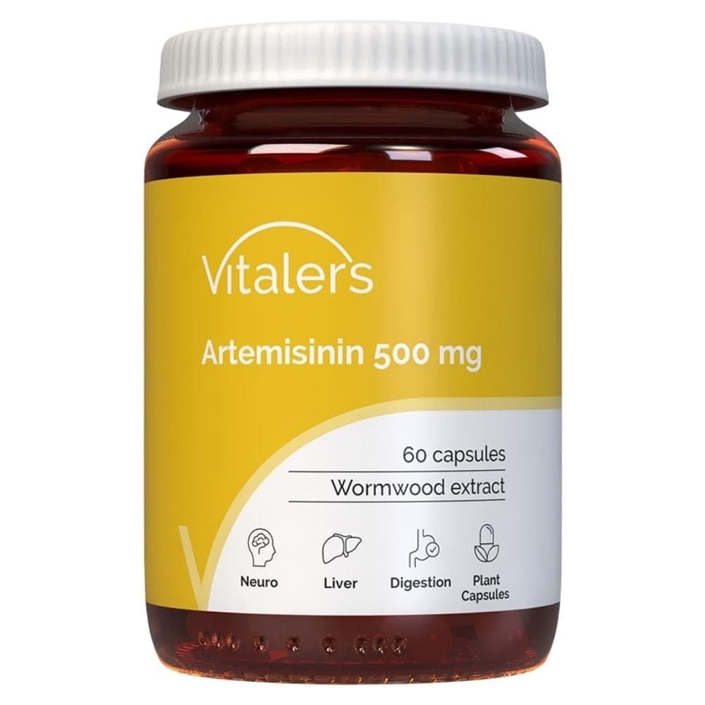 Vitaler's Artemisinin (Artemizyna) 500 mg 60 capsule – Vitaler's confezione