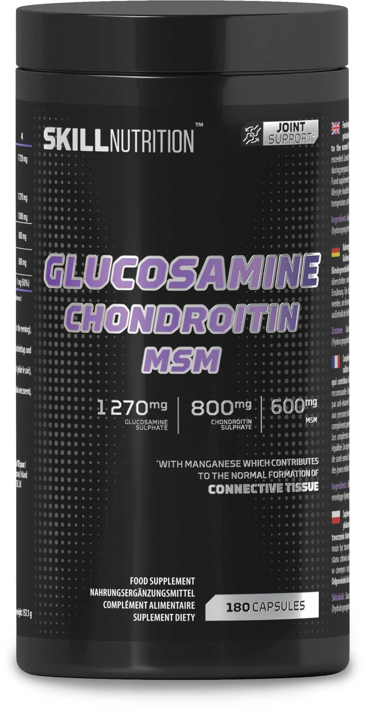 Skill Nutrition - Glucosamine Chondroitin MSM – Skill Nutrition packaging