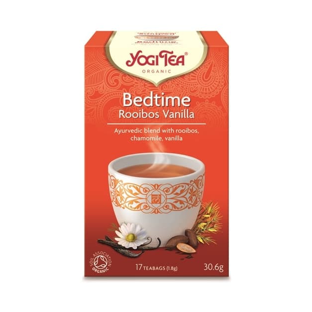 Te Bedtime Rooibos 17 påsar – YOGI TEA Verpackung