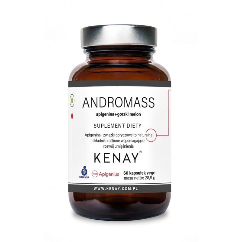 Kenay - Andromass Extreme Botanical Sarm - 60 kapslar
