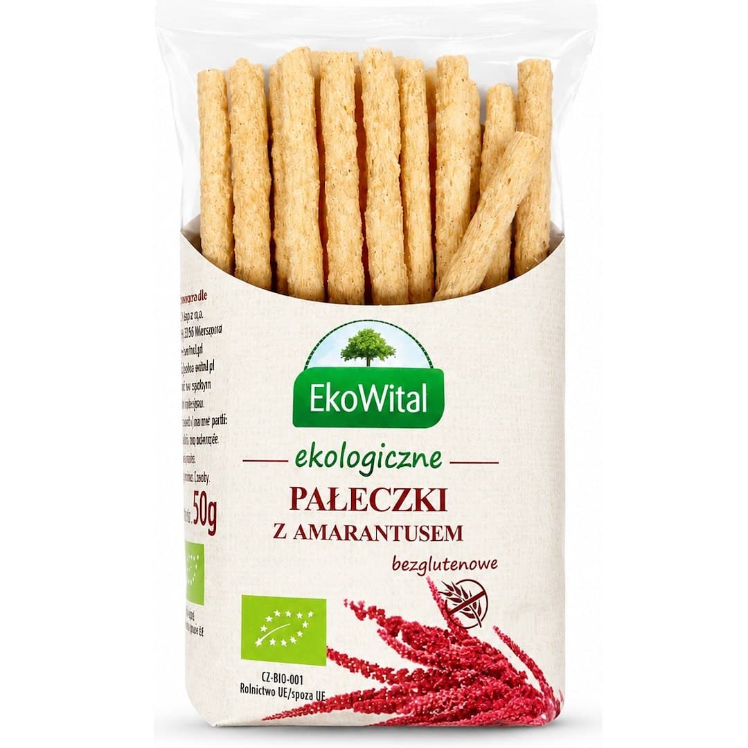 EkoWital - Amaranth Sticks Gluten-Free - 50g