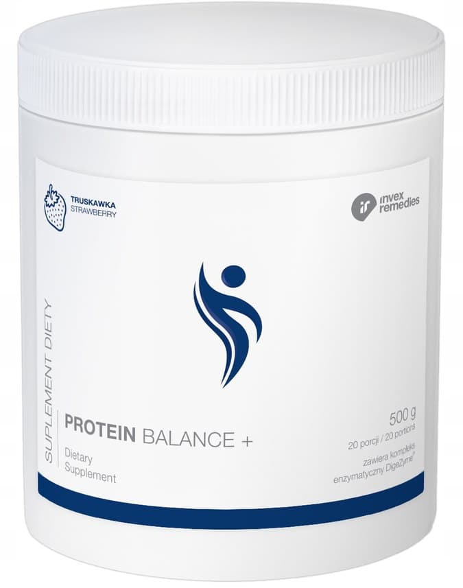 Protein Balance + 500g INVEX REMEDIES – INVEX REMEDIES förpackning