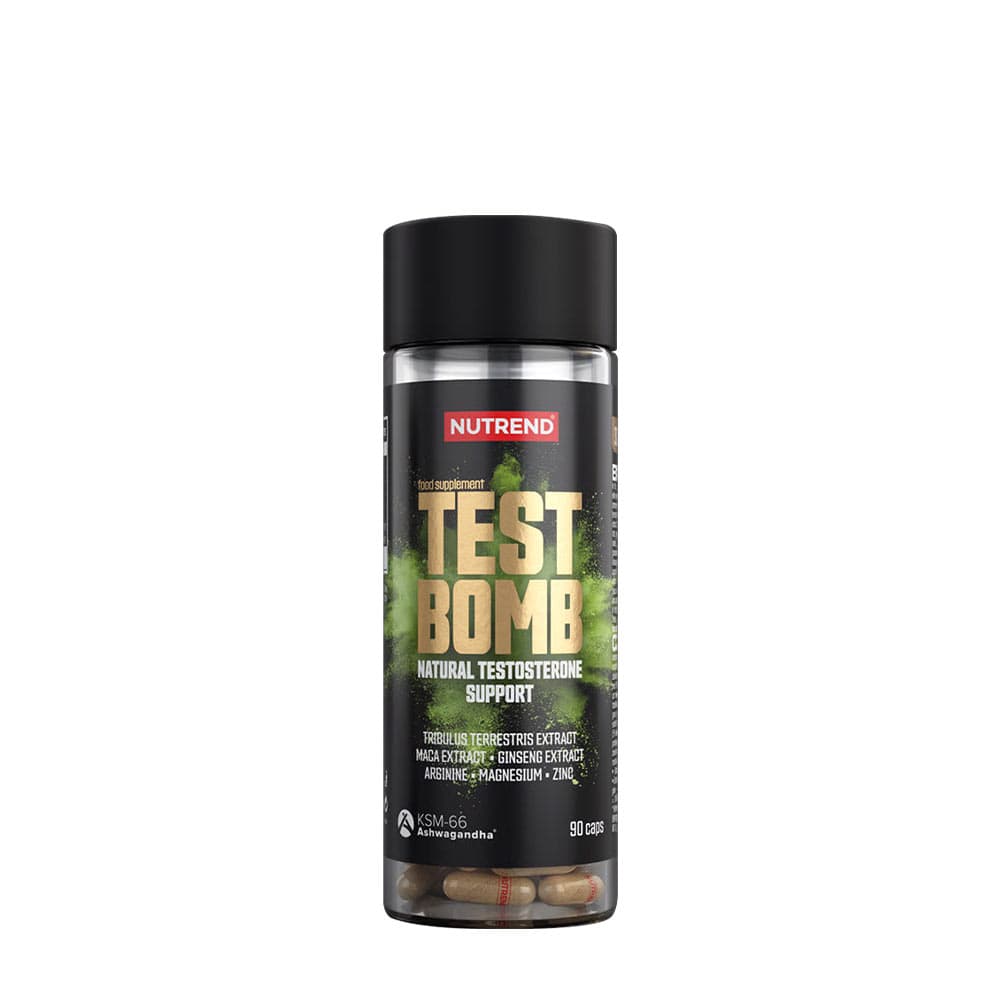 Nutrend - Test Bomb - 90 kapslar – Nutrend förpackning