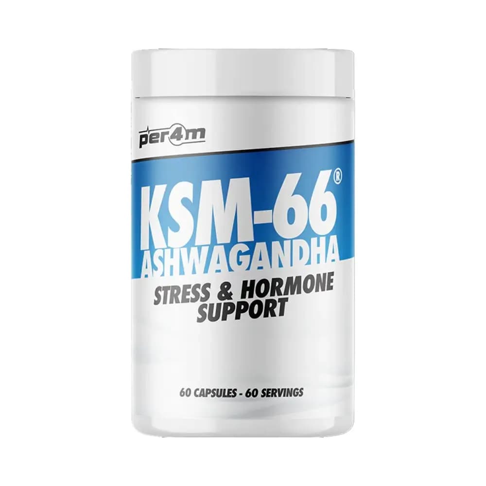 Per4M KSM-66 Ashwagandha Unflavoured 60 kapsułek – Per4m opakowanie