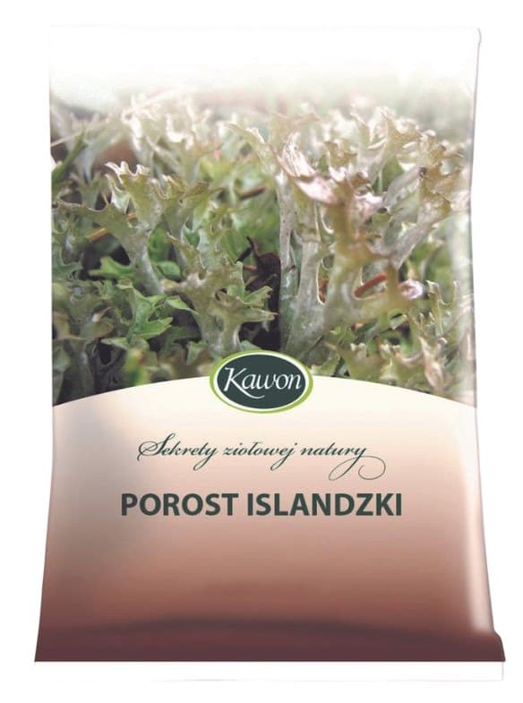 Kawon - Porost islandzki 50g KAWON – Kawon verpakking