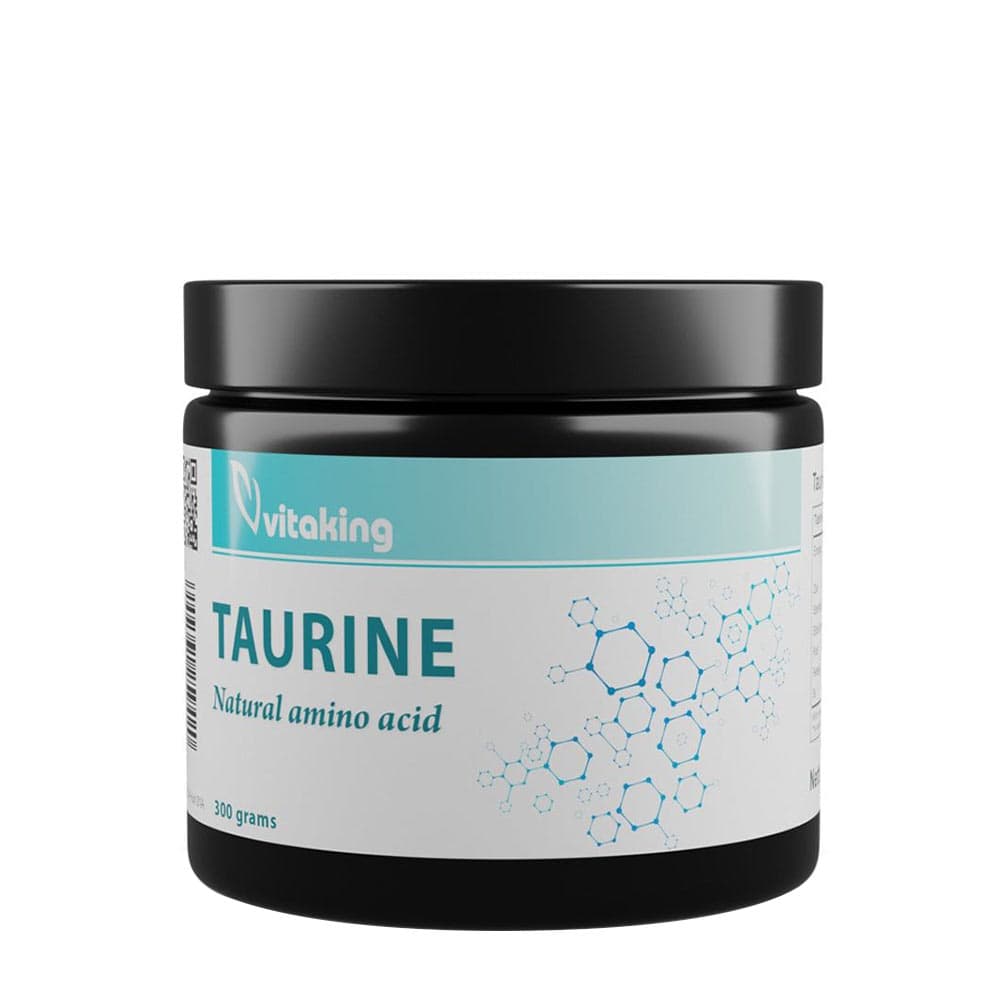 Vitaking Taurine Poeder 300g – Vitaking packaging