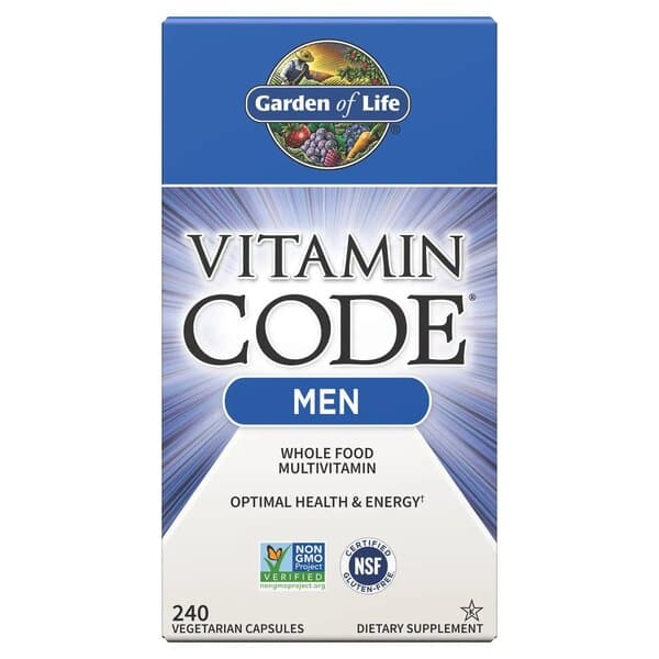 Garden Of Life - Vitamin Code Men – Garden Of Life packaging
