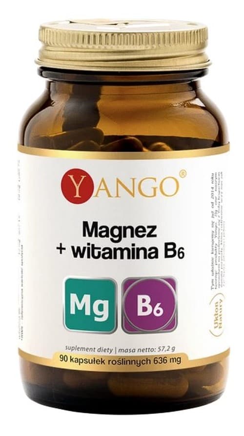 Yango - Magnesium Plus Vitamin B6 - 90 capsules