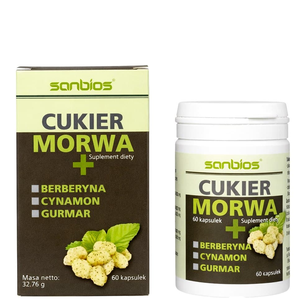Sanbios - Mulberry Sugar - 60 Kapslar