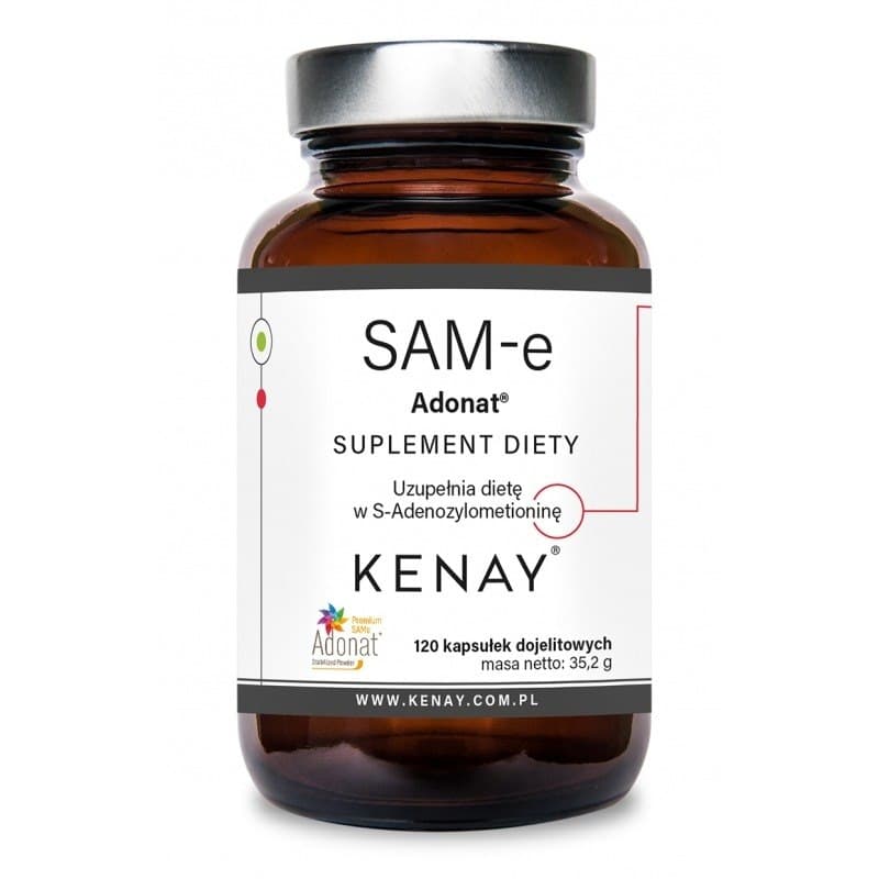 Kenay - Sam-E Adonat 400 mg, 120 capsules