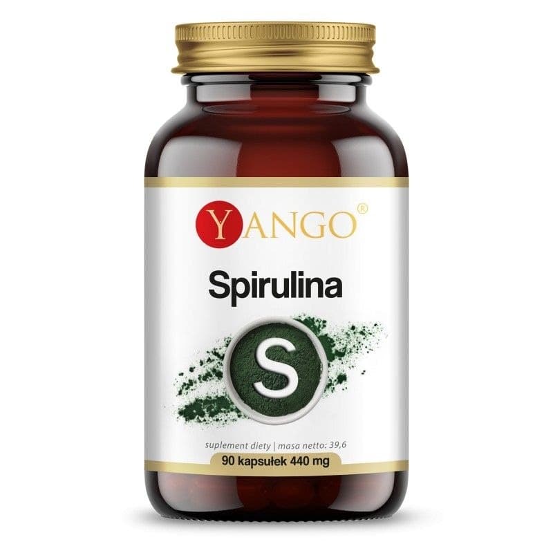 Yango Spirulina - 90 kapsułek – Yango packaging