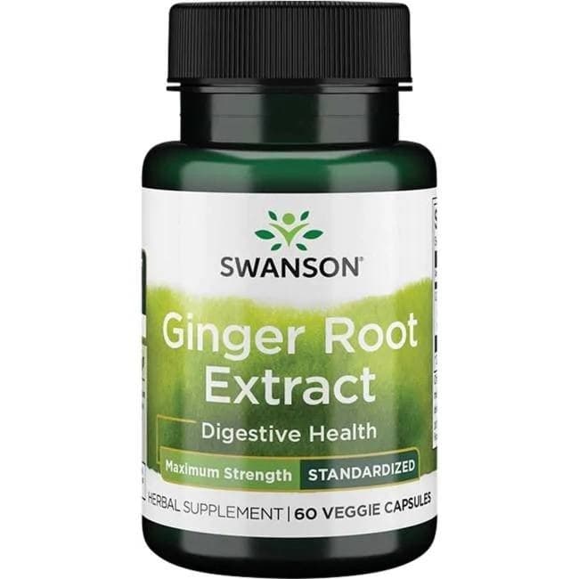 Swanson - Ginger Root Extract 60 kapslar