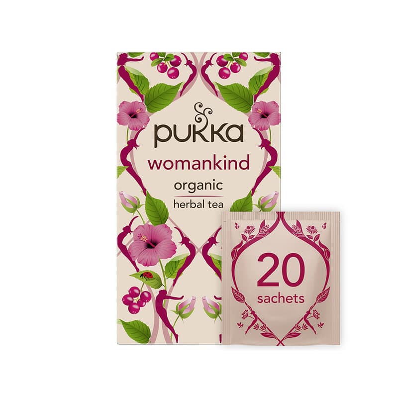 Te Womankind 20 påsar | Pukka – Pukka förpackning