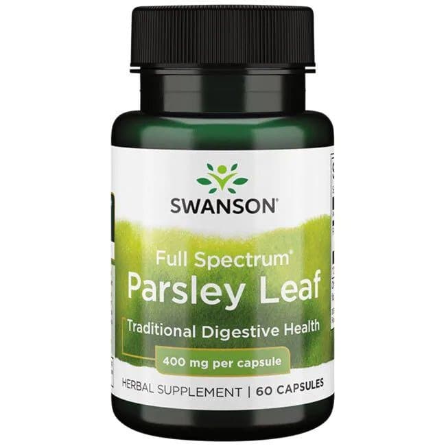 Swanson Full Spectrum Petersiljeblad 400 mg - 60 kapslar