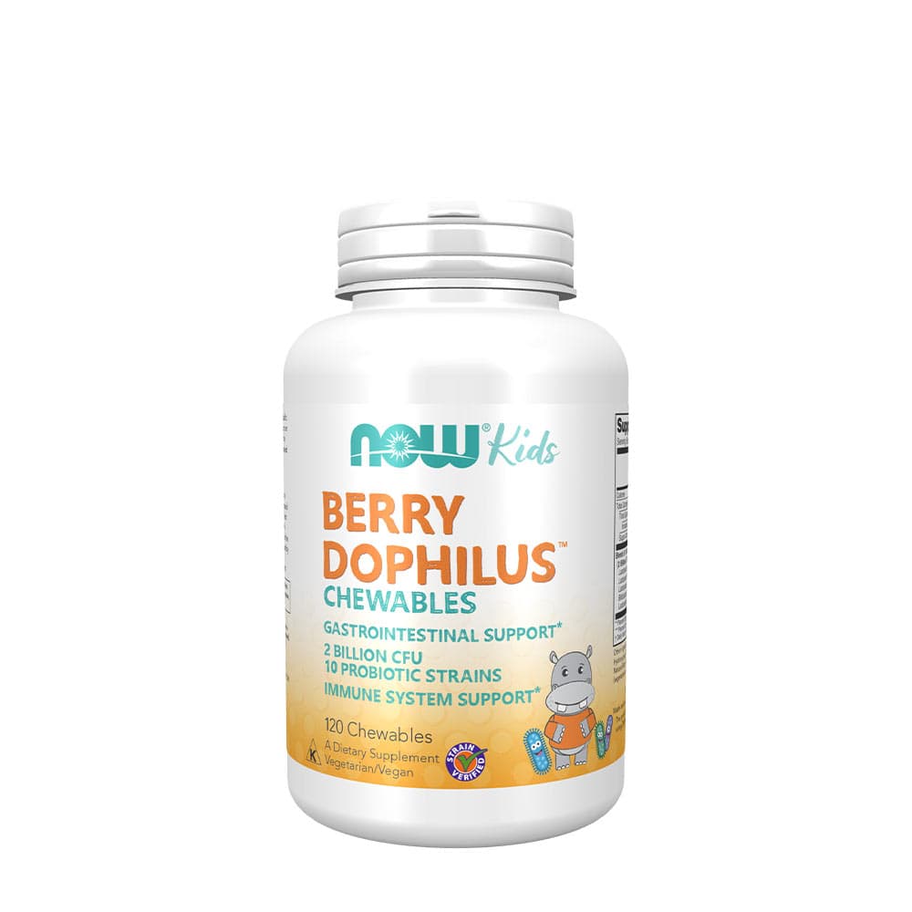 NOW Foods - Berry Dophilus 30 capsules – NOW Foods verpakking