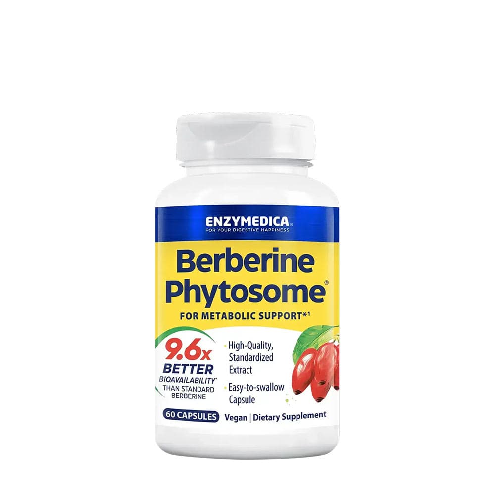 Enzymedica Berberine Phytosome 275 mg - 60 capsule – Enzymedica confezione