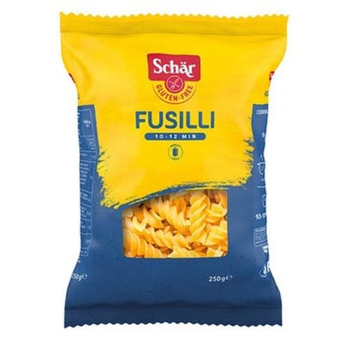 Schär - Schar Makaron Fusillii 250 g – Schär förpackning