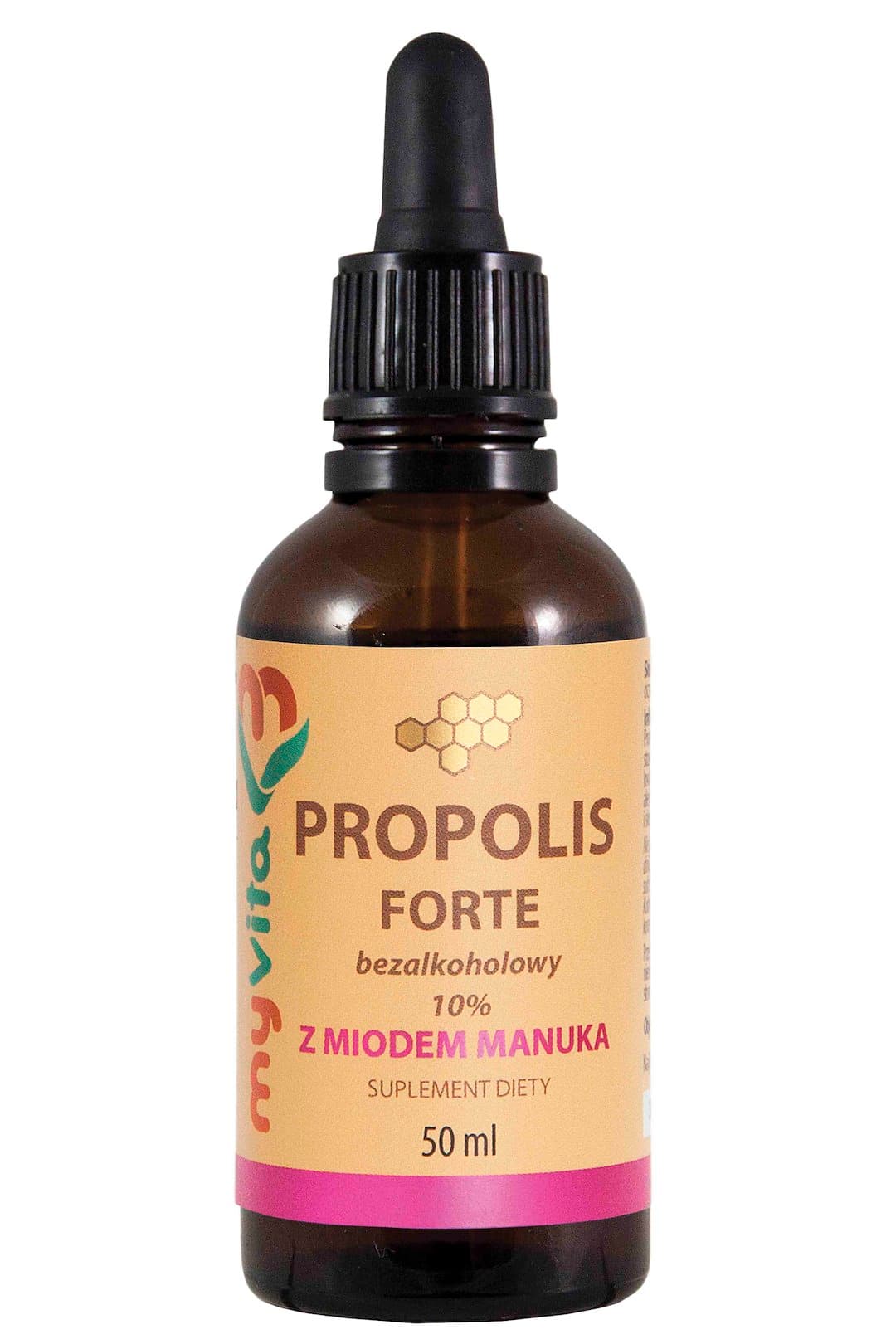 MyVita - Propolis Forte with Manuka Honey 10% – MyVita förpackning