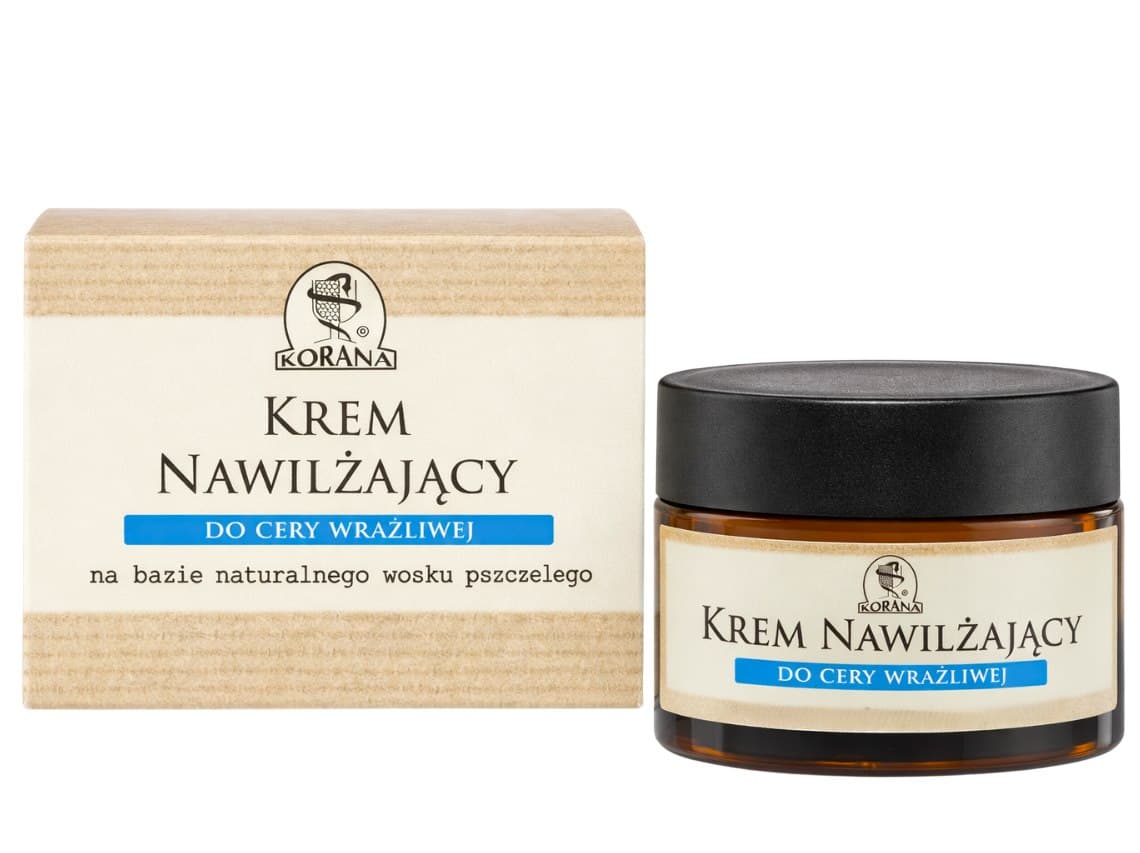 Korana Moisturizing Cream Sensitive Skin – Korana förpackning