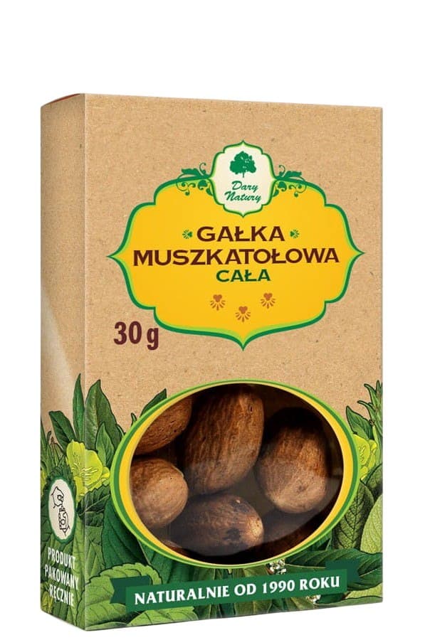 Dary Natury - Nutmeg – Dary Natury förpackning