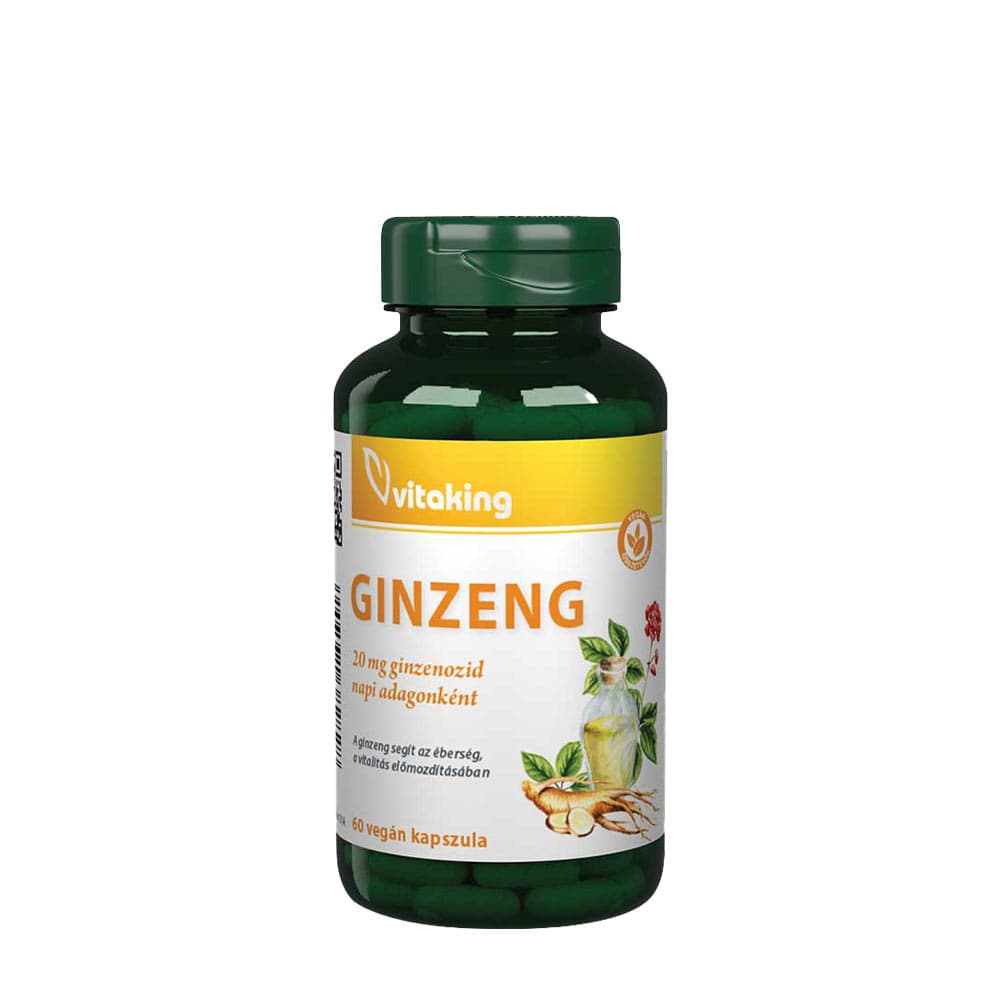Vitaking - Extracto de Ginseng 100mg – Vitaking empaque