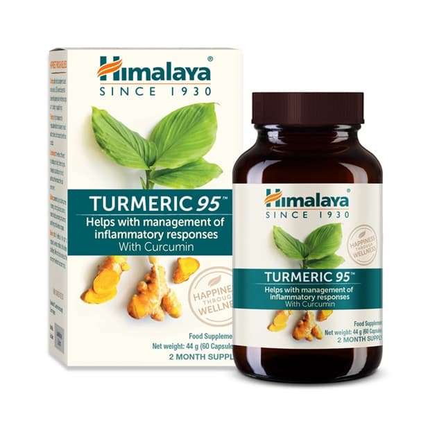 Himalaya - Turmeric 95 - 60 capsules – Himalaya verpakking