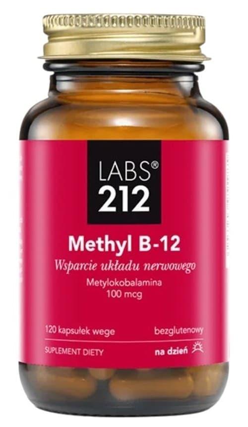 Labs212 - Methyl B-12 - 120 capsules – LABS 212 packaging