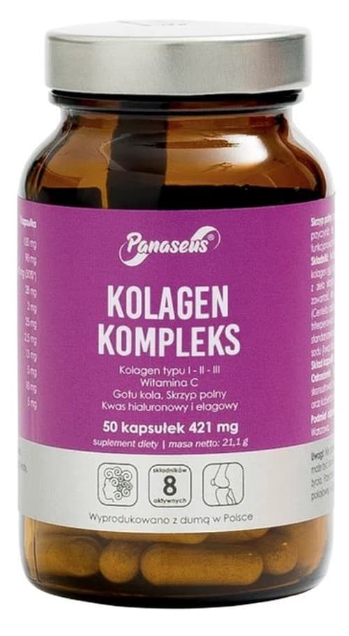 Panaseus - Collagen Complex - 50 capsule – Panaseus confezione