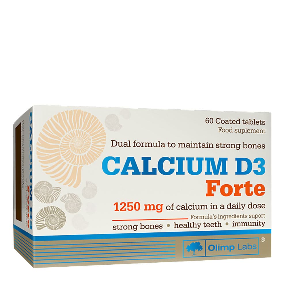Olimp Labs Calcium D3 Forte 600 mg – 60 tabletten – Olimp Labs packaging