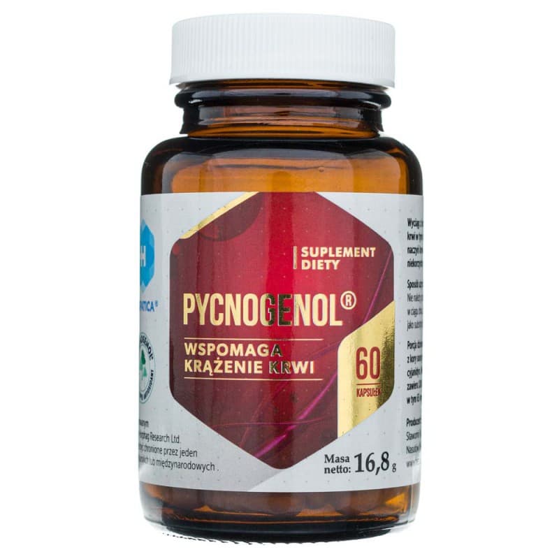 Hepatica - Pycnogenol - 60 cápsulas – Hepatica empaque