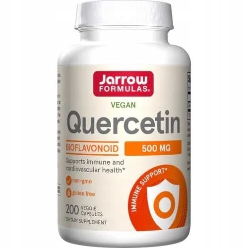 Jarrow Formulas Quercetin 500mg 200 Vcaps – Jarrow Formulas förpackning
