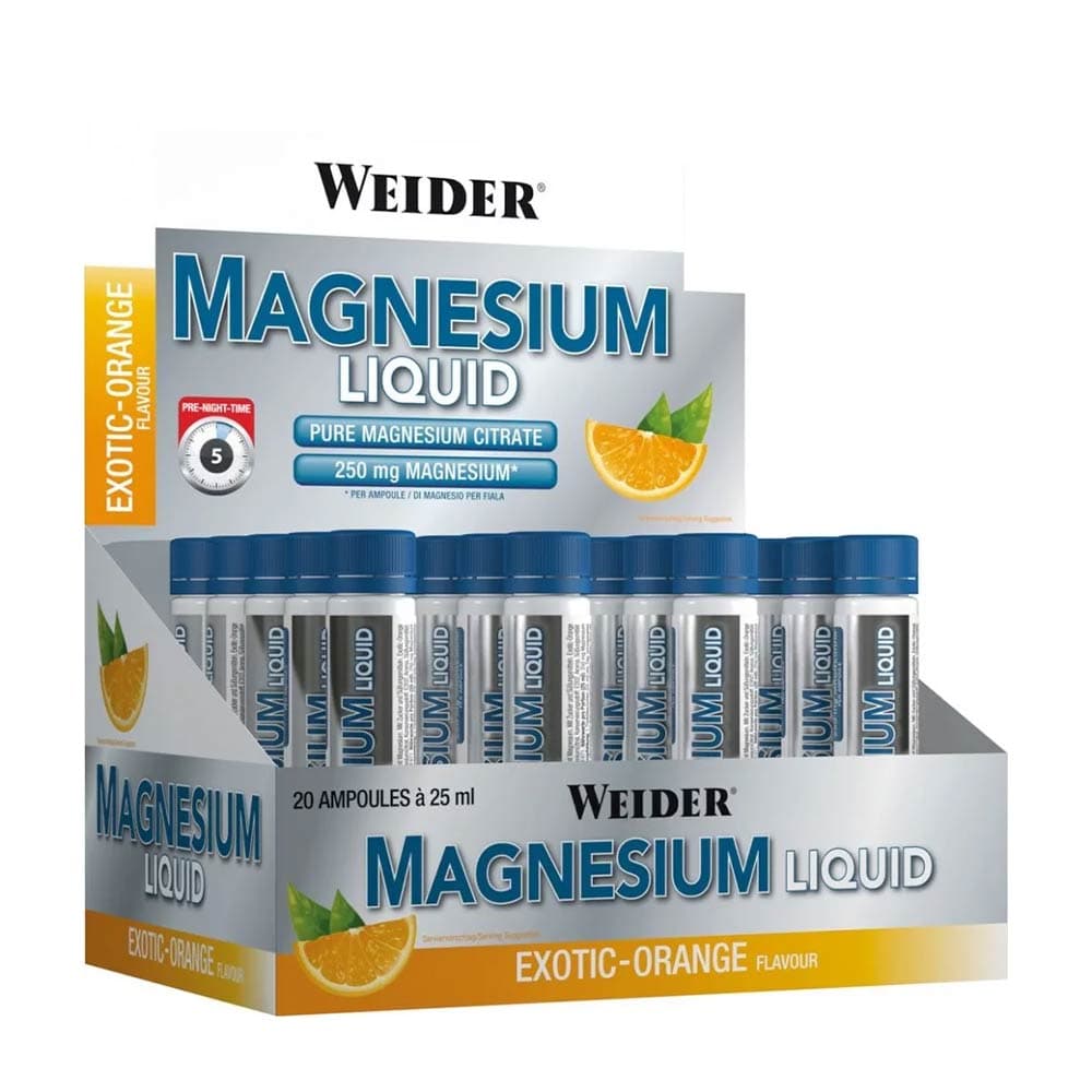 Weider - Magnesium Liquid - 20 x 25ml