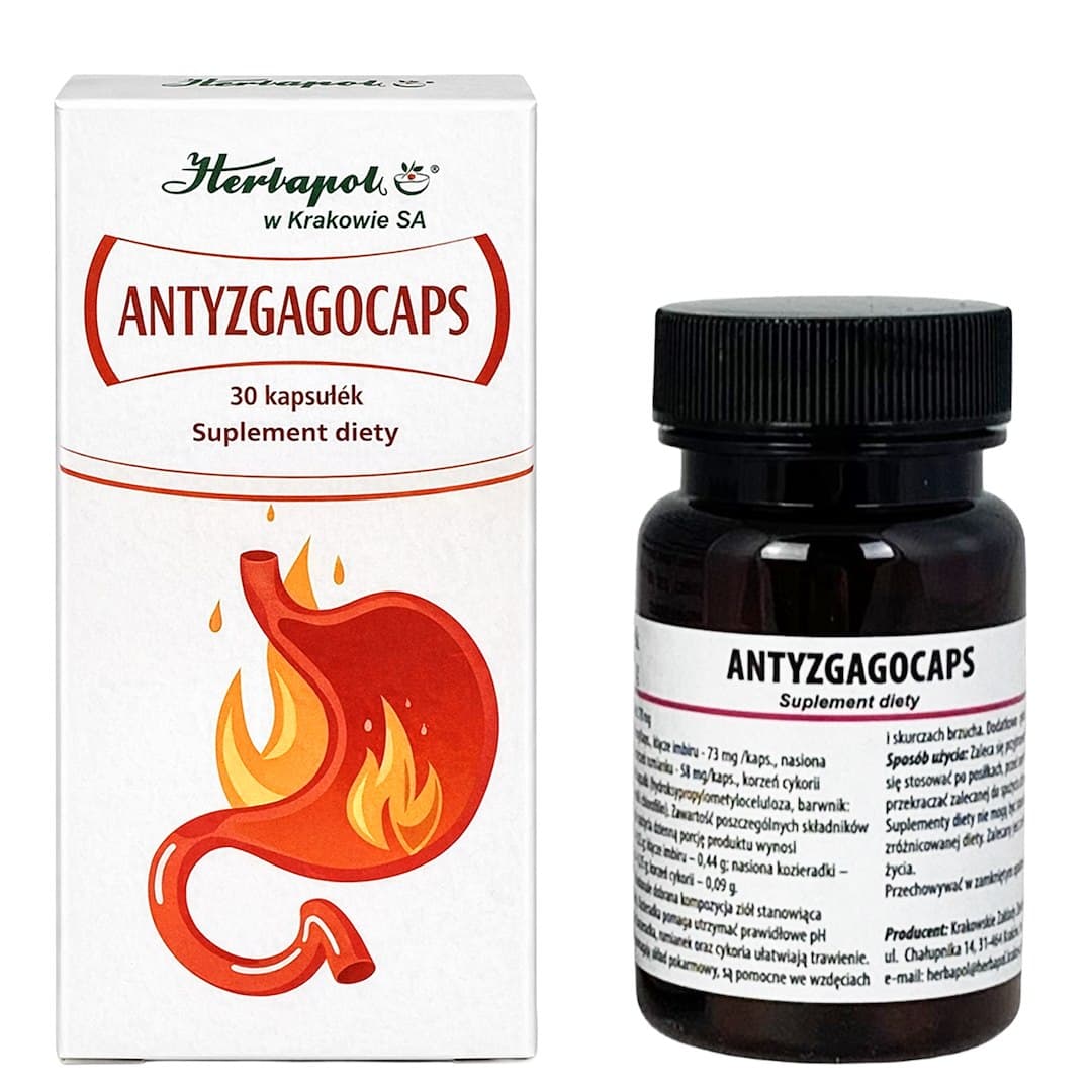 Herbapol Kraków - Antyzgagocaps - 30 kapsler
