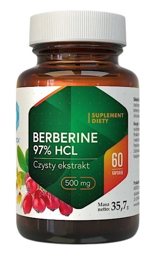 Hepatica - Berberine 97% HCL - 60 capsules – Hepatica packaging