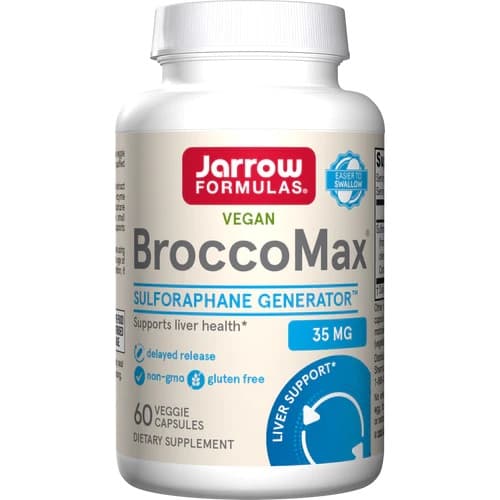 Jarrow Formulas BroccoMax 35 mg - 60 capsules véganes – Jarrow Formulas packaging