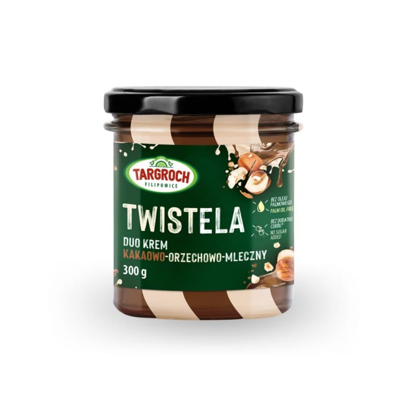 Targroch TWISTELA kakowo-orzechowo-mleczny 300g – Targroch emballage