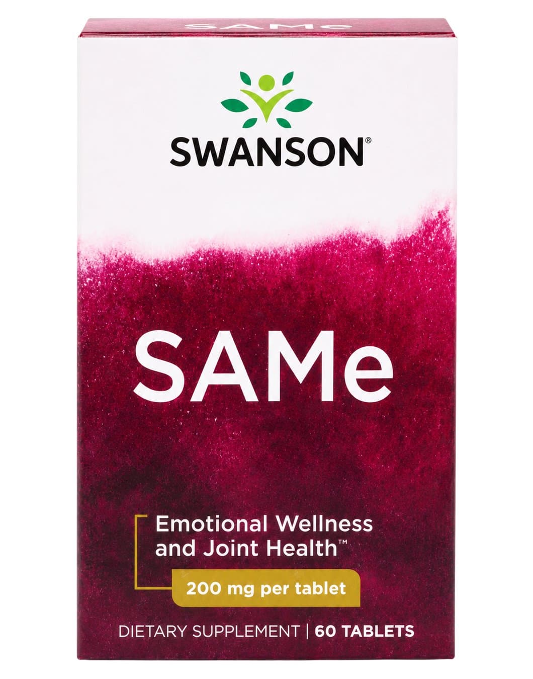 Swanson - SAMe - 60 tabletter – Swanson emballage