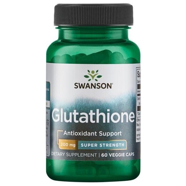 Swanson - Glutathione 500 mg - Kapslar – Swanson förpackning