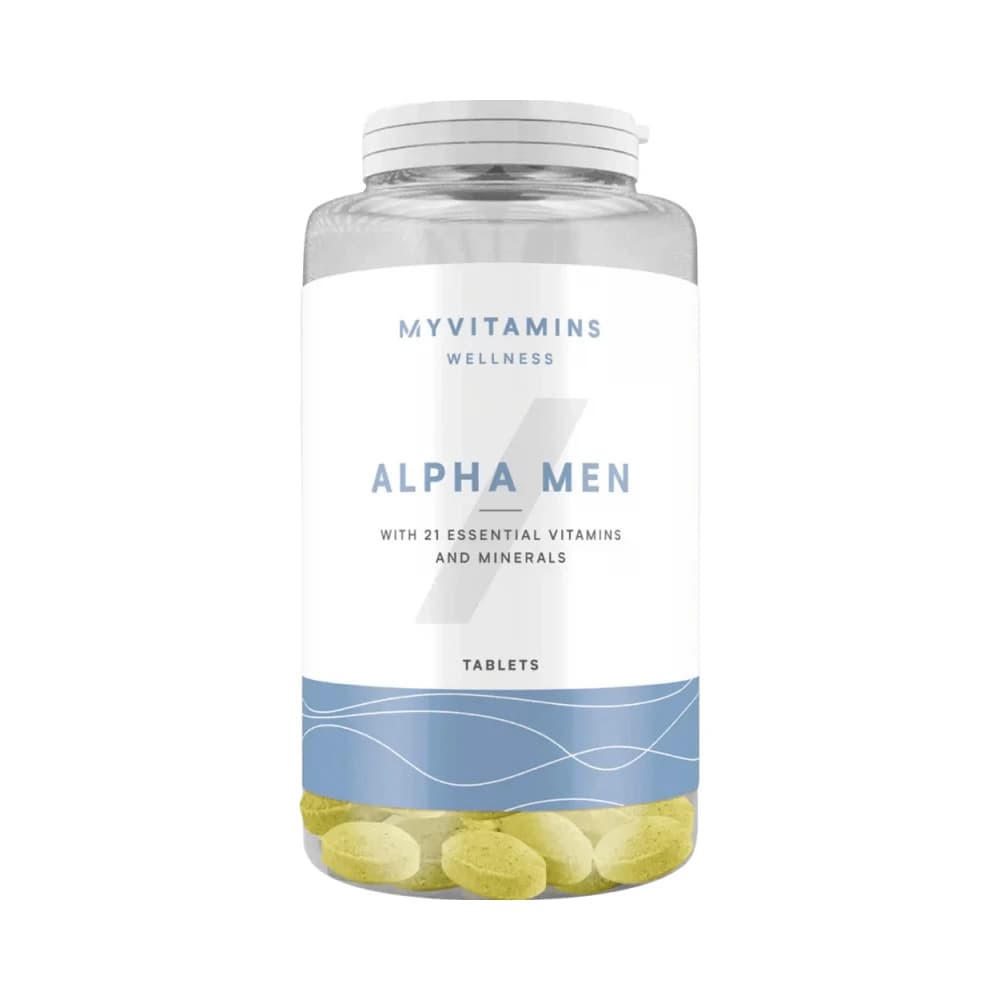 Myprotein - MyVitamins Alpha Men Multivitamin - Geschmacksneutral – Myprotein Verpackung