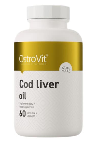 OstroVit - Cod Liver Oil 60 Capsules – OstroVit packaging