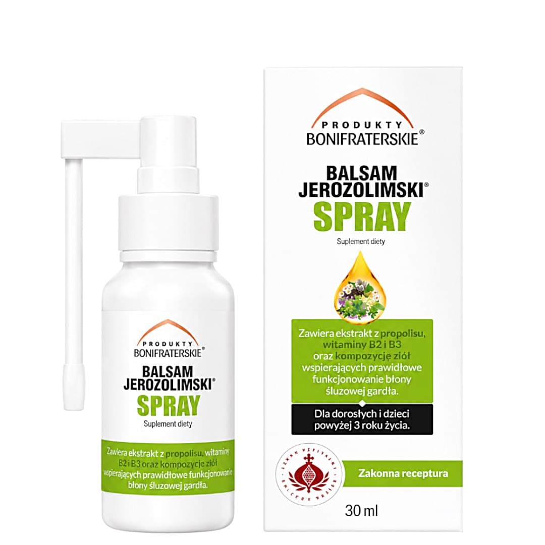 Produkty Bonifraterskie - Jerusalem Balsam Spray - 30ml