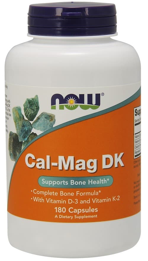 NOW Foods Calcium Magnesium Dk 180 capsules – NOW Foods packaging
