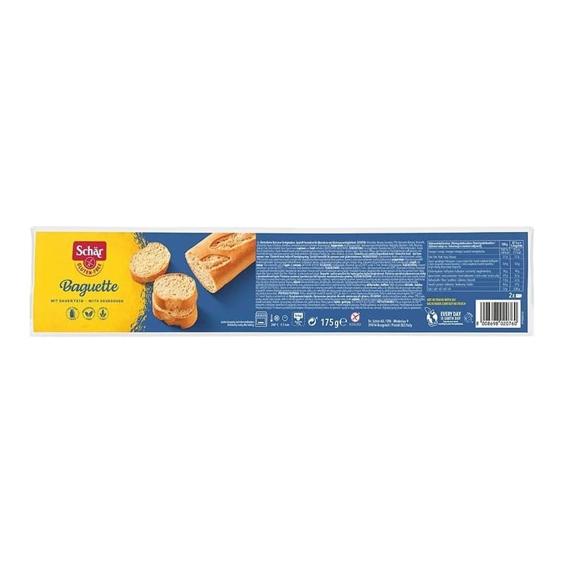 Schär - Baguette - 175g – Schär förpackning
