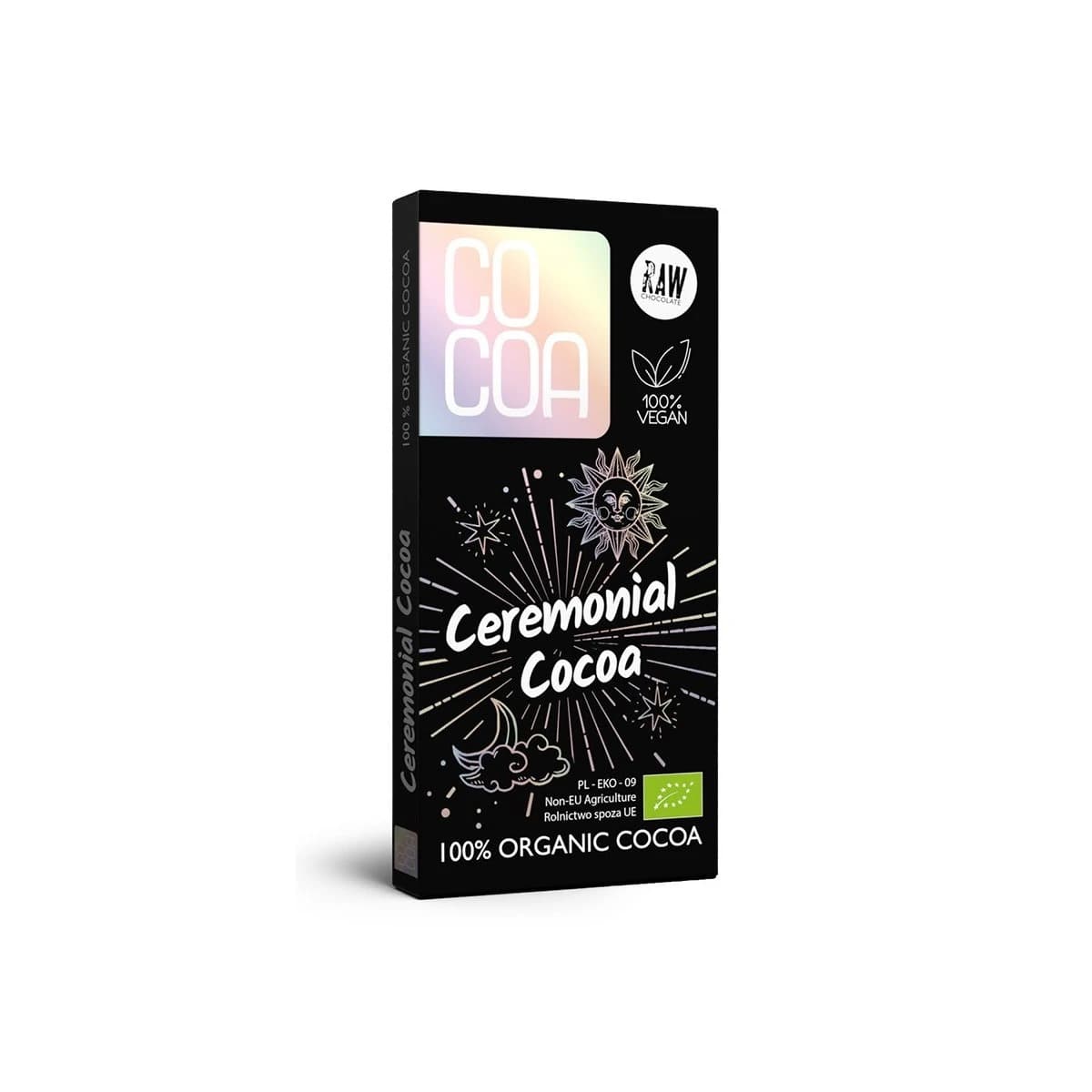 Bio Planet - COCOA Kakao Ceremonialne Tabliczka BIO 50 g – Bio Planet förpackning
