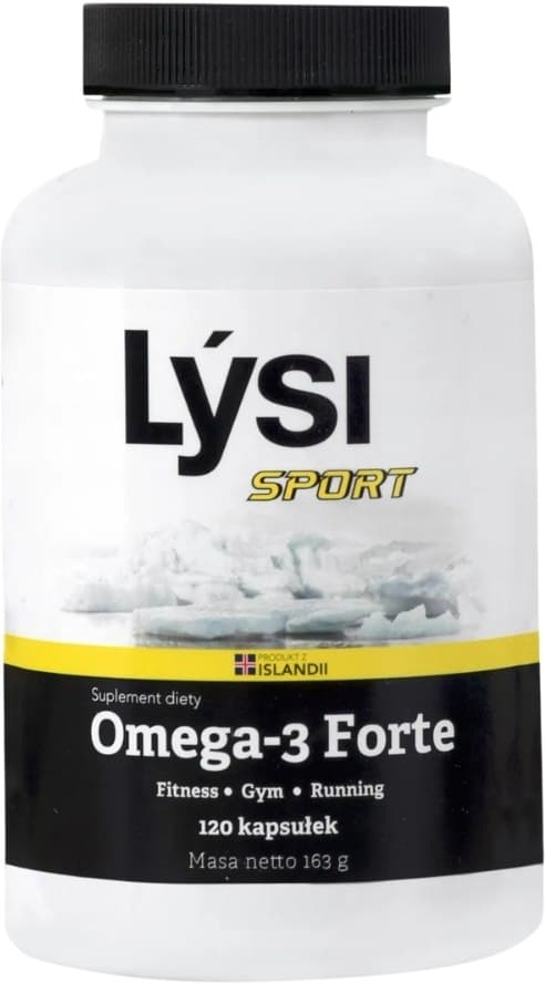 Lysi Sport Omega 3 Forte 1000 mg 120 Kapseln – Lysi Verpackung